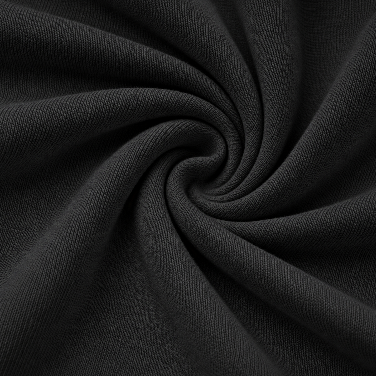 Black Money Never Sleeps Graphic Tee fabric texture detail