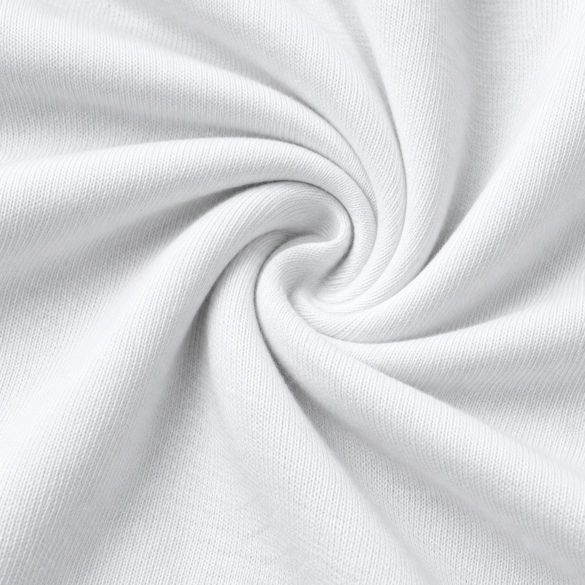 White Money Never Sleeps Graphic Tee fabric texture detail